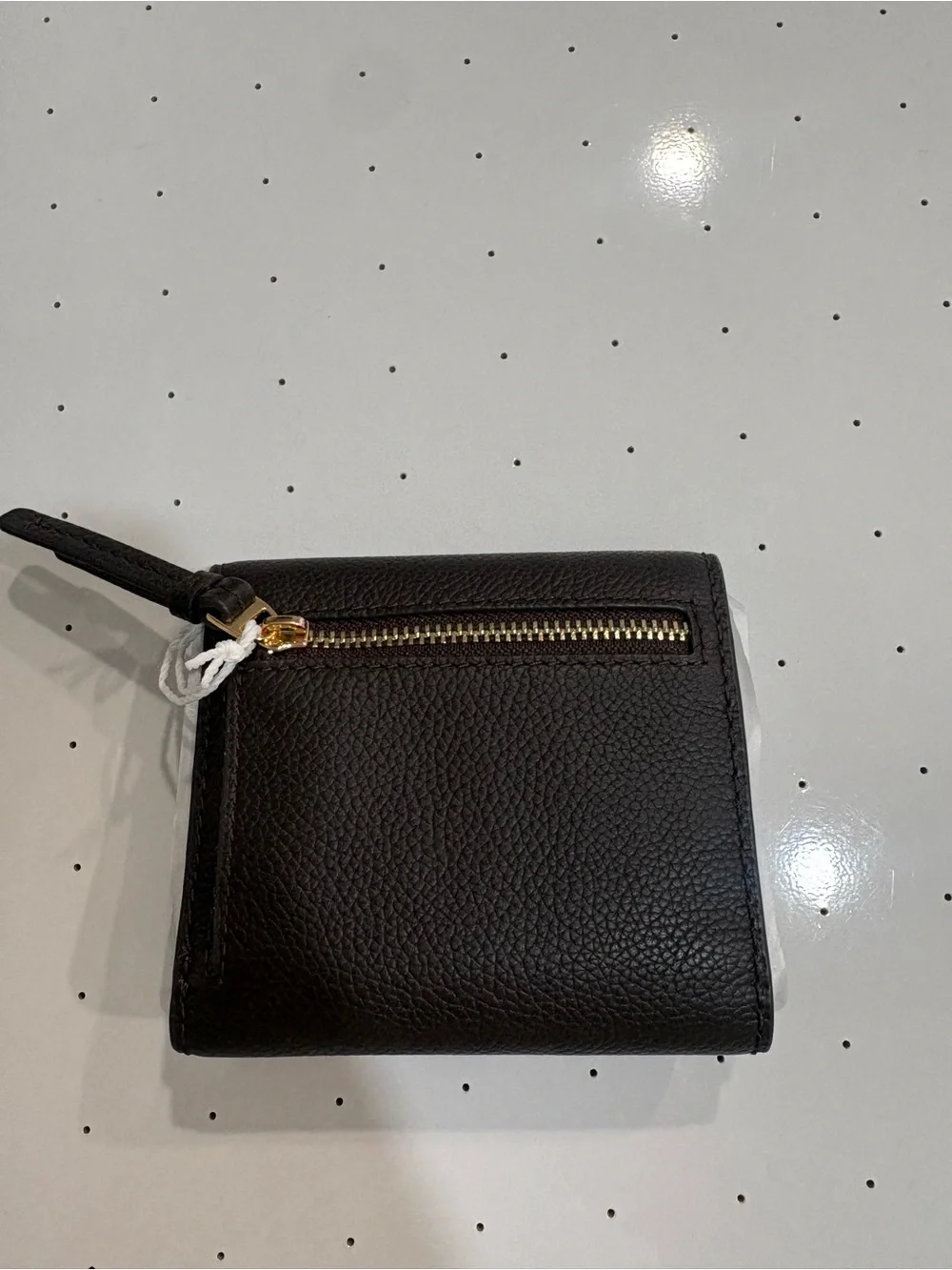 Tory Burch compact pebbled